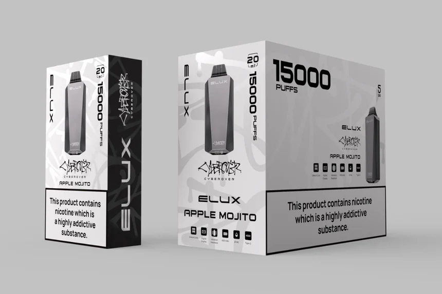 Elux Cyberover 15000 Puffs Jednorazowy Vape (opakowanie 10 sztuk)
