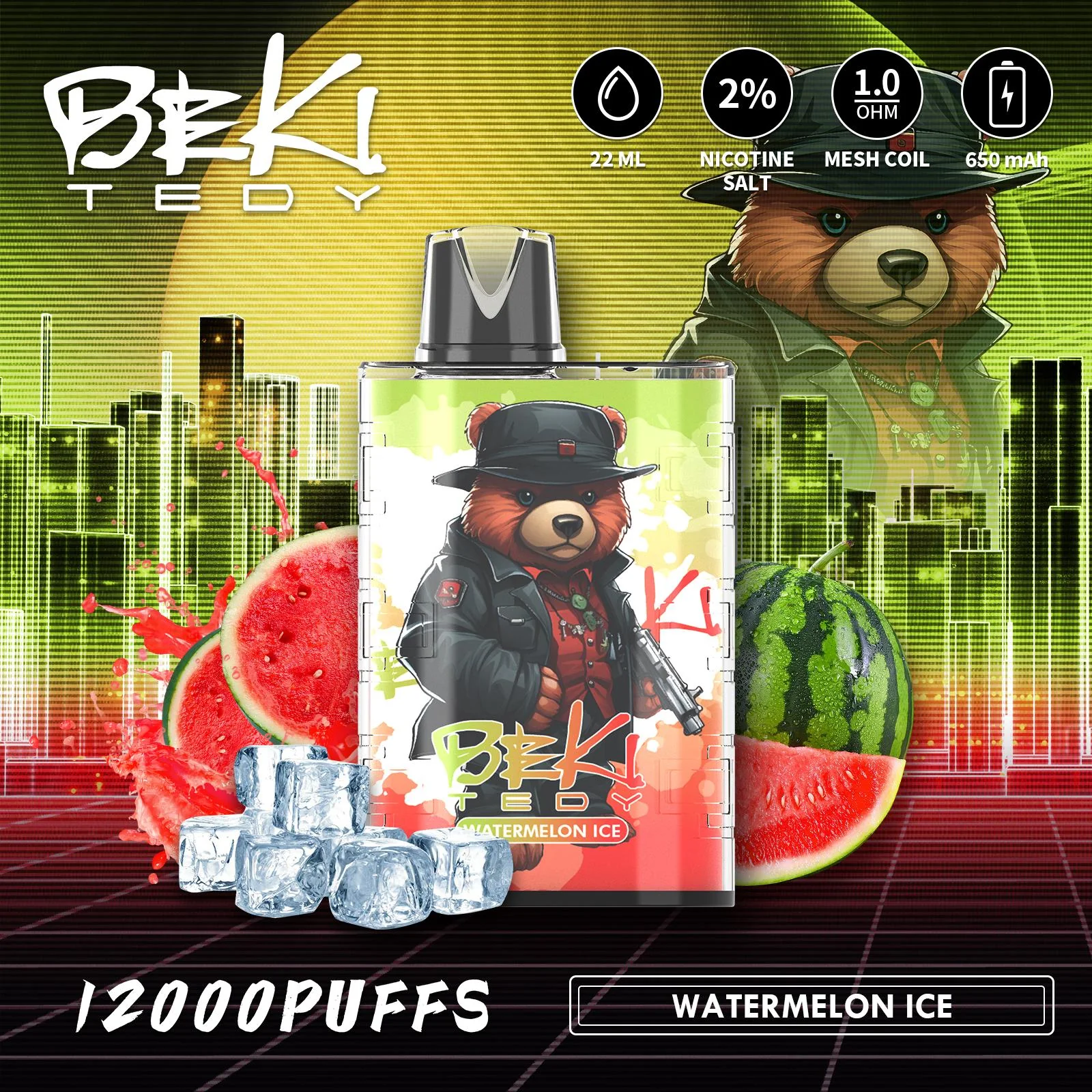 Beki Tedy 12000 Puffs (Box of 10)