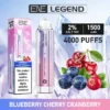 Elux ENE Legend 4000 Puffs Jednorazowy Vape (opakowanie 10 sztuk)