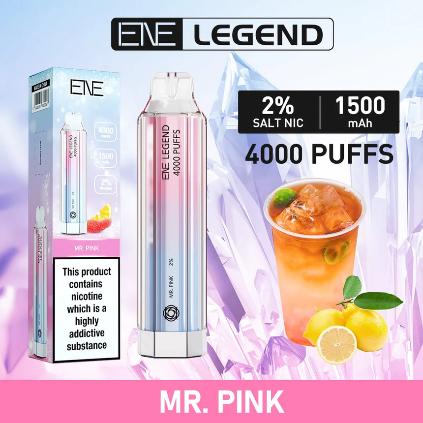 Elux ENE Legend 4000 Puffs Jednorazowy Vape (opakowanie 10 sztuk)