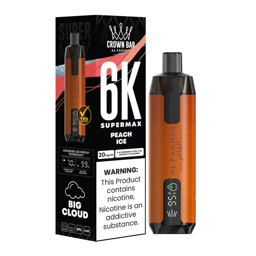 Al Fakher Supermax 6000 Puffs Jednorazowy Vape