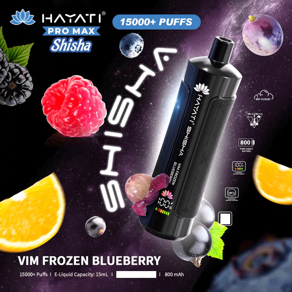 Hayati Shisha 15k Puffs Disposable Vape (Box of 10)