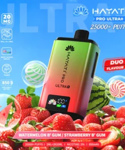 Hayati Pro Ultra Plus 25000 zaciągnięć jednorazowego użytku (opakowanie 10 sztuk)