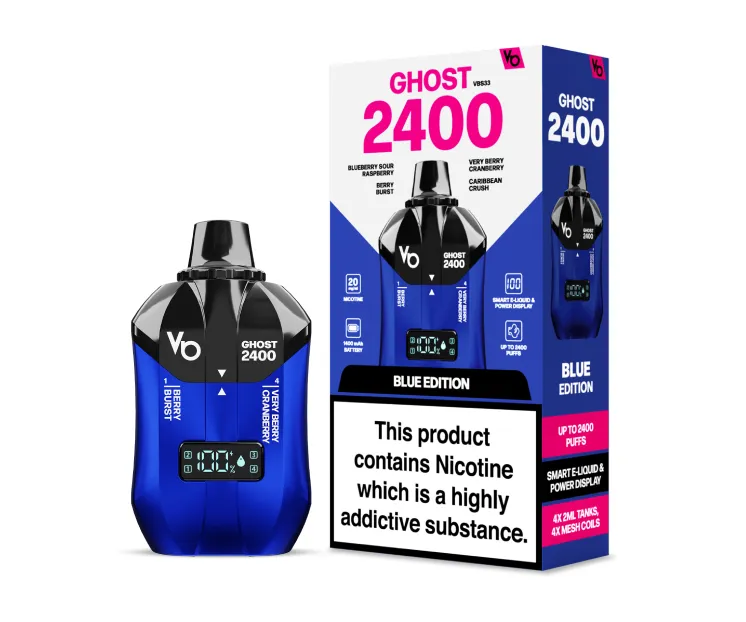 Ghost 2400 Puffs Jednorazowy Vape (opakowanie 5 sztuk)