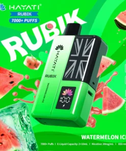 Hayati Rubik 7000 Puffs Jednorazowy Vape (opakowanie 10 sztuk)