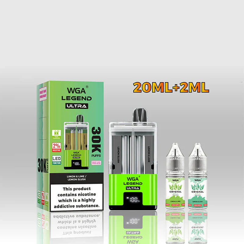 WGA Crystal Legend Ultra 30000 Puffs Jednorazowy Vape (opakowanie 10 sztuk)
